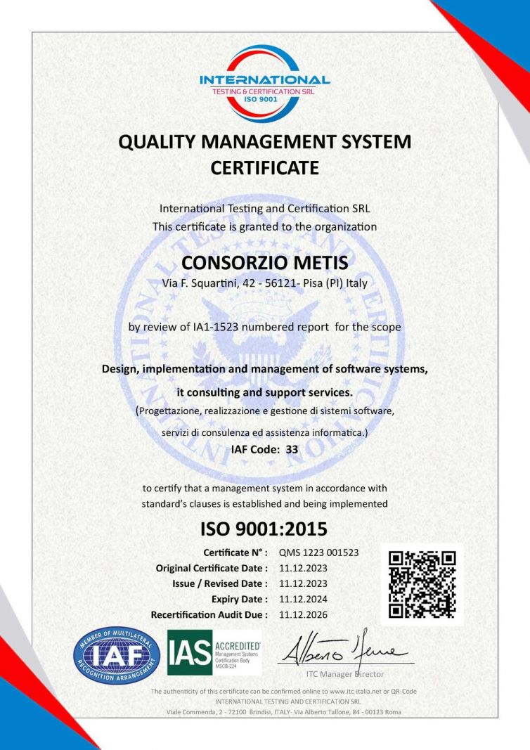 ISO 9001:2015